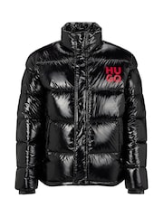 HUGO Black Biron Down Puffer Jacket - Image 6 of 6