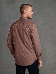 Orange Rust Signature Print Shirt - Image 3 of 8