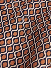 Orange Rust Signature Print Shirt - Image 8 of 8