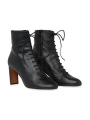 Whistles Dahlia Lace-Up Boots - Image 2 of 4