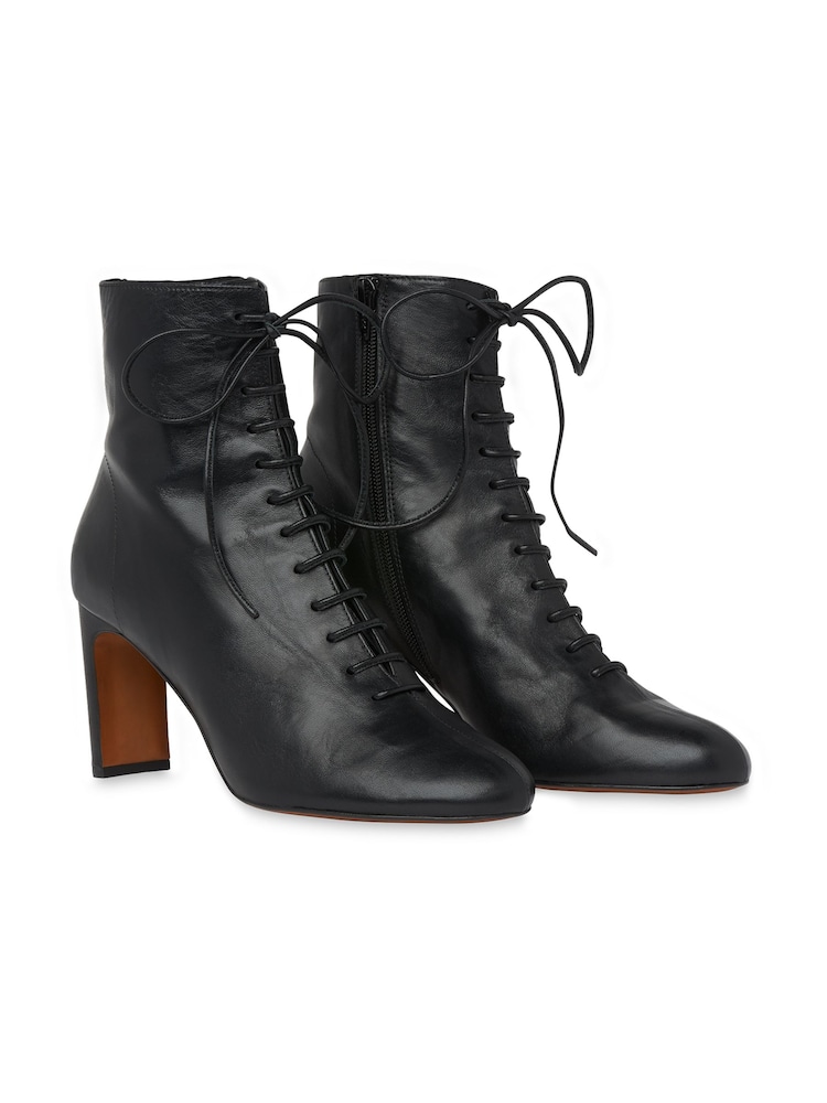 Whistles Dahlia Lace-Up Boots - Image 2 of 4