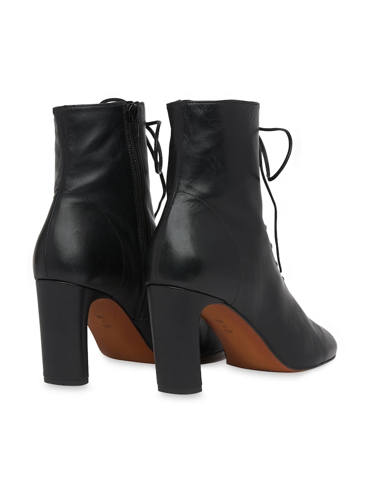Whistles Dahlia Lace-Up Boots - Image 3 of 4