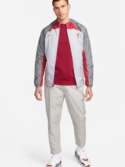 Nike Grey Liverpool FC Full Zip Football Jacket - Image 3 of 7