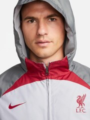 Nike Grey Liverpool FC Full Zip Football Jacket - Image 4 of 7