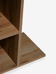 Dark Bronx Oak Effect Side Table - Image 8 of 9