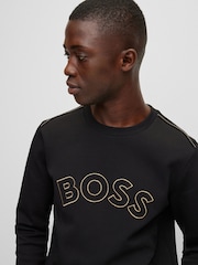 BOSS Black Salbo Iconic Sweatshirt - Image 4 of 5