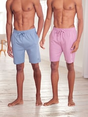 Pink/Grey Lightweight Shorts 2 Pack - Image 1 of 18