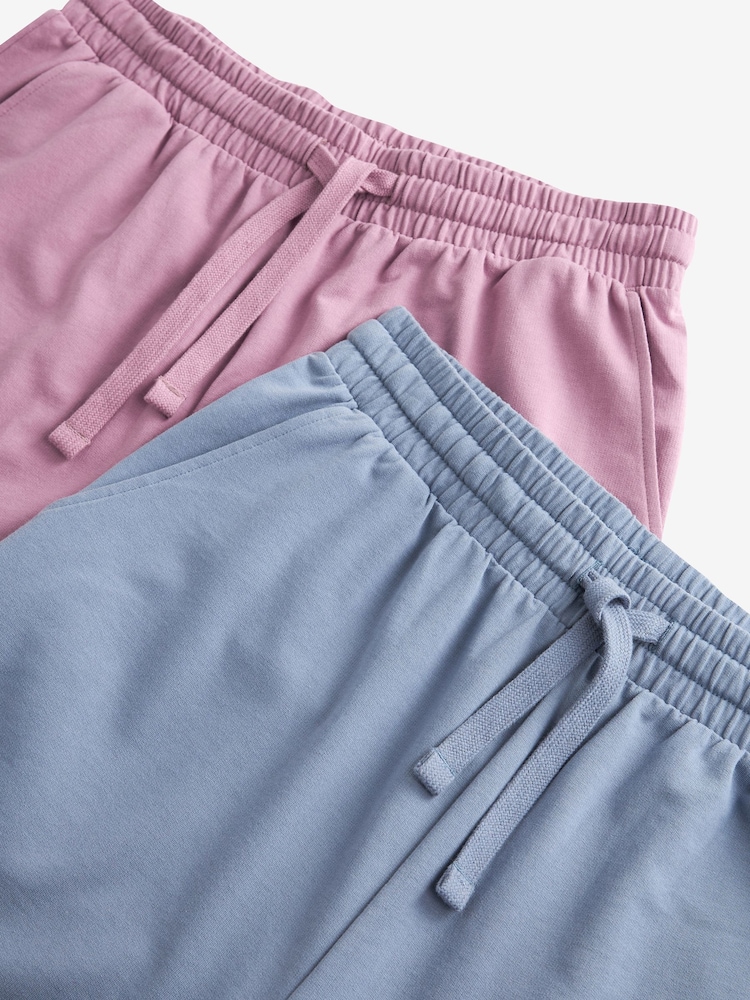 Pink/Grey Lightweight Shorts 2 Pack - Image 15 of 18