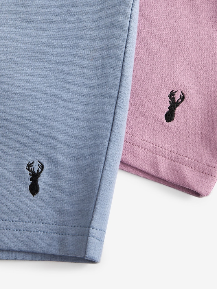 Pink/Grey Lightweight Shorts 2 Pack - Image 16 of 18