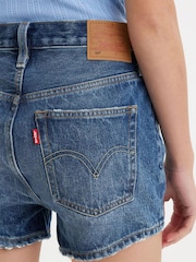 Темный выбеленный джинс - Levi's® 501® Оригинальные 100% хлопковые шорты - Изображение 5 из 6