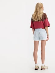 Светлый выбеленный джинс - Levi's® 501® Оригинальные 100% хлопковые шорты - Изображение 2 из 3