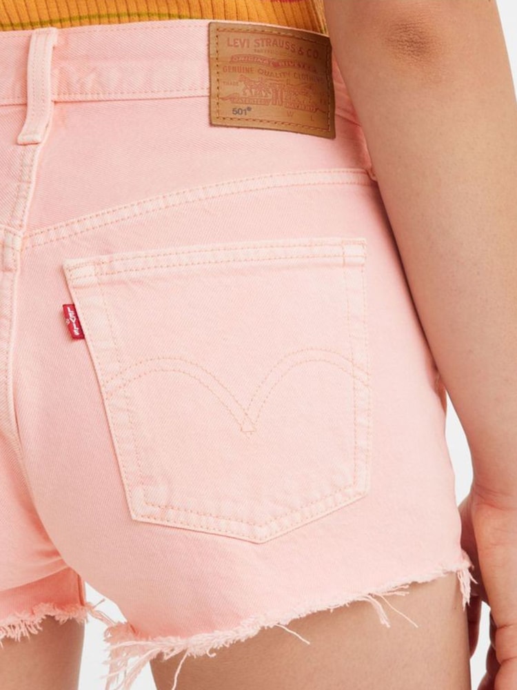 Levi's® Pink 501® Original Shorts - Image 6 of 7