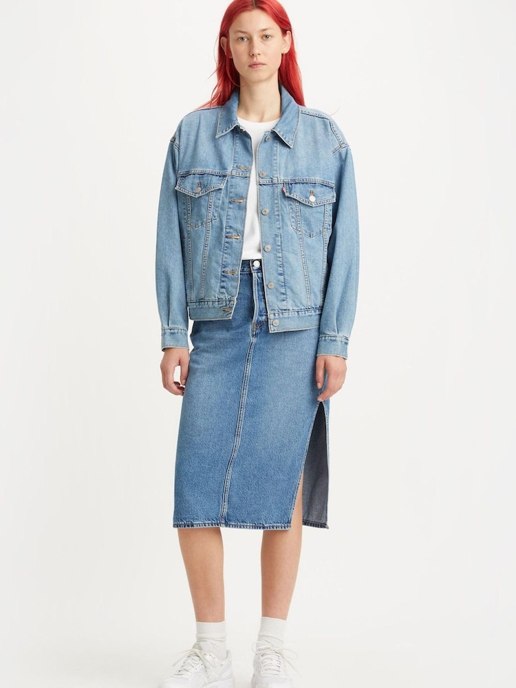 Levi's® Artist Divided Side Slit Skirt - Image 1 of 4