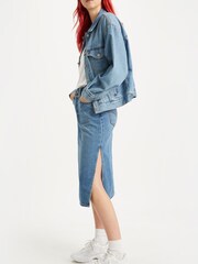 Levi's® Artist Divided Side Slit Skirt - Image 3 of 4