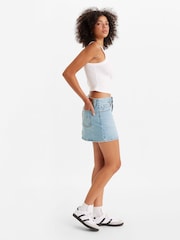 Levi's® Blue 100% Cotton Icon Skirt - Image 3 of 6