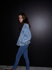 Levi's® Blue 90's Soft As Butter Mid Trucker Denim Jacket - Image 2 of 7