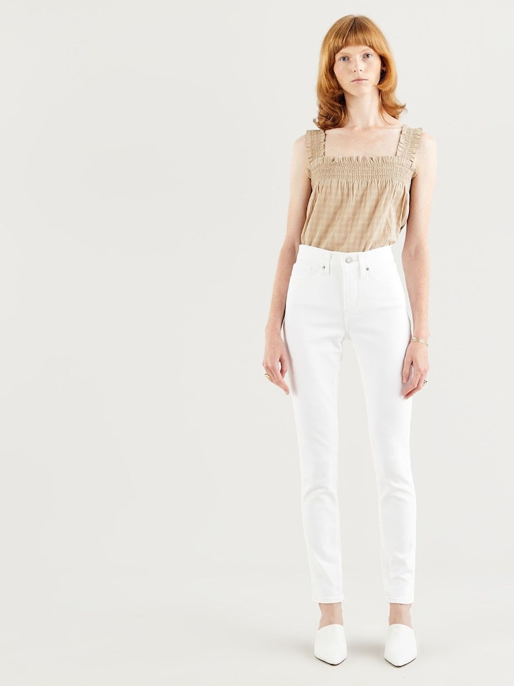 Levi's® Soft Clean White 311™ Shaping Skinny Jeans - Image 3 of 10