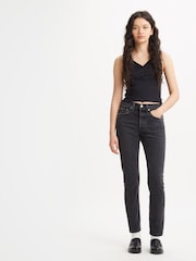 Levi's® Off Topic Washed Black 501® Youth Skinny Jeans - Image 3 of 8