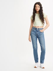 Levi's® Blue Its True Light Wash Blue 501® Youth Skinny Jeans - Image 2 of 8
