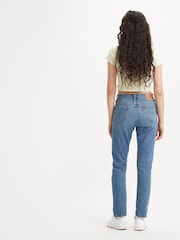 Levi's® Blue Its True Light Wash Blue 501® Youth Skinny Jeans - Image 3 of 8