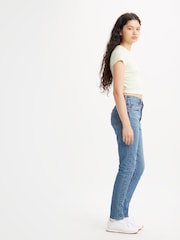 Levi's® Blue Its True Light Wash Blue 501® Youth Skinny Jeans - Image 4 of 8