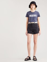 Levi's® Wonderful 100% Cotton High Waisted Mom Shorts - Image 1 of 8