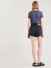 Levi's® Wonderful 100% Cotton High Waisted Mom Shorts - Image 3 of 8