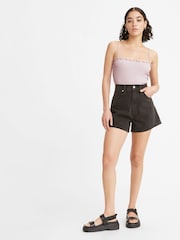 Levi's® Wonderful 100% Cotton High Waisted Mom Shorts - Image 5 of 8