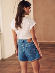 Levi's® Amazing 100% Cotton High Waisted Mom Shorts - Image 3 of 5