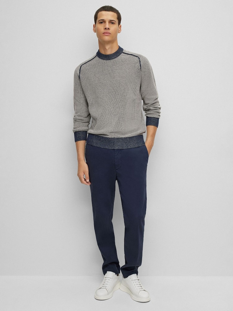 BOSS Blue Akopak Jumper - Image 1 of 5