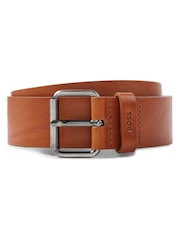 BOSS Brown Leather Belt - Image 2 of 6