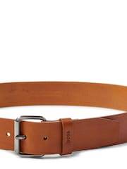 BOSS Brown Leather Belt - Image 3 of 6