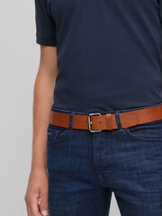BOSS Brown Leather Belt - Image 6 of 6