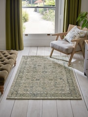 Green Land Oriental Rug - Image 4 of 6
