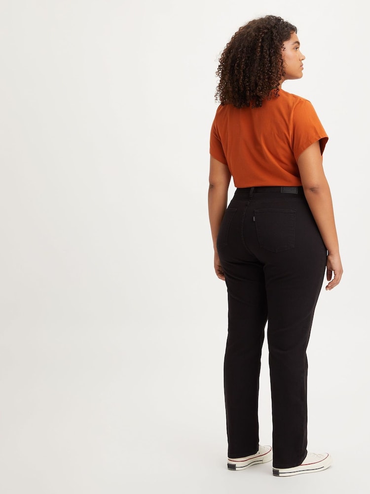 Levi's® NIGHT IS BLACK 721™ Curve High Rise Skinny Jeans - Image 2 of 4