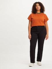 Levi's® NIGHT IS BLACK 721™ Curve High Rise Skinny Jeans - Image 4 of 4