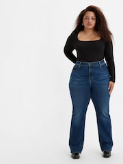 Levi's® Blue Wave Dark Plus Curve 725™ High Rise Bootcut Jeans - Image 1 of 6