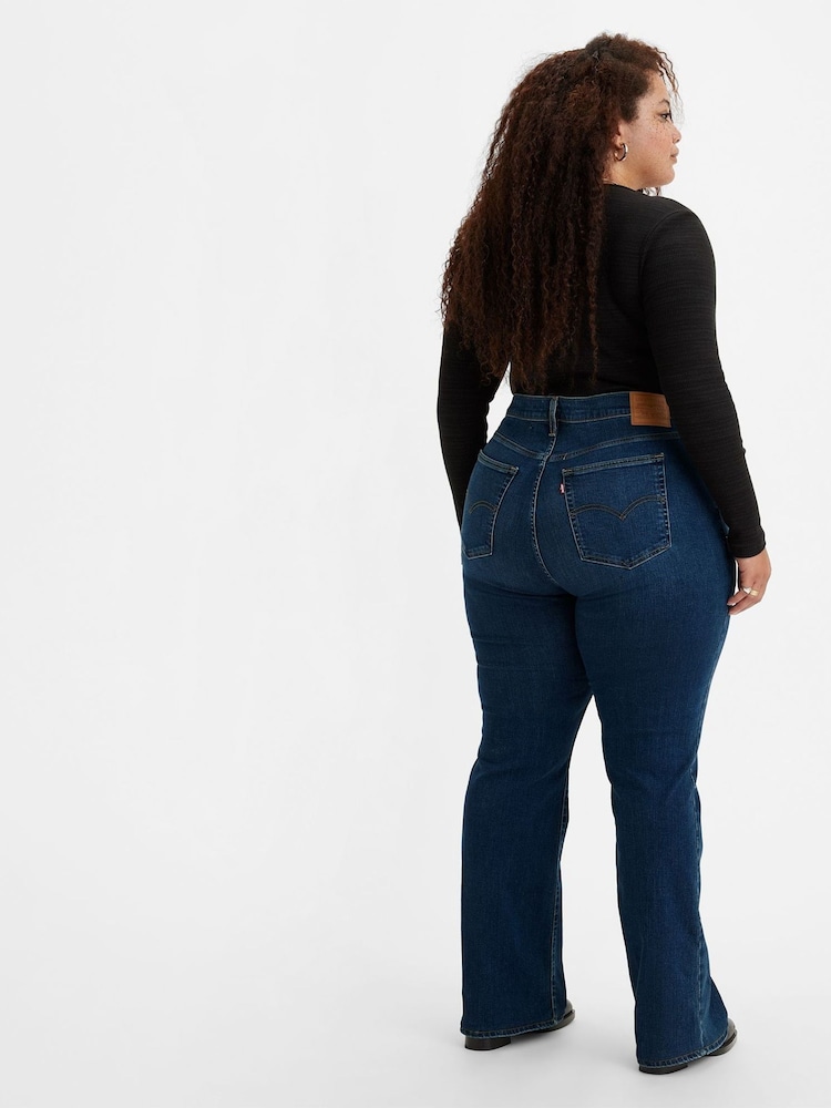 Levi's® Blue Wave Dark Plus Curve 725™ High Rise Bootcut Jeans - Image 2 of 6