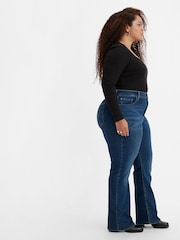 Levi's® Blue Wave Dark Plus Curve 725™ High Rise Bootcut Jeans - Image 3 of 6