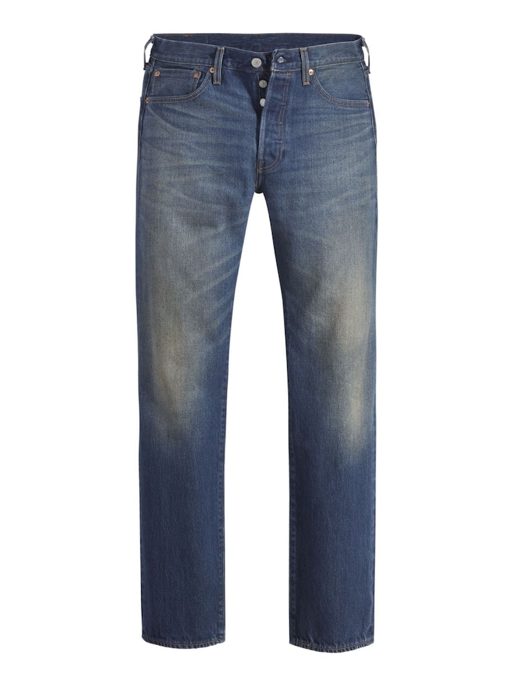 Levi's® Z6932 Medium Indigo Worn In Mid Blue 501® Original Jeans - Image 5 of 5