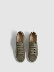 Reiss Sage Finley Lace Up Leather Trainers - Image 5 of 6