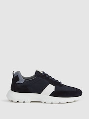 Reiss Navy Evo Lite Running Trainers - Image 1 of 6