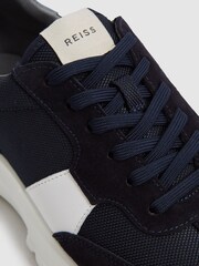 Reiss Navy Evo Lite Running Trainers - Image 10 of 10
