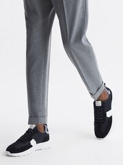 Reiss Navy Evo Lite Running Trainers - Image 2 of 6