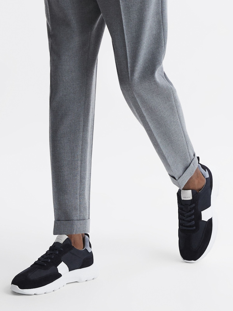 Reiss Navy Evo Lite Running Trainers - Image 2 of 6
