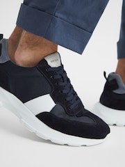 Reiss Navy Evo Lite Running Trainers - Image 9 of 10