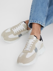 Reiss White Evo Lite Running Trainers - Image 2 of 6