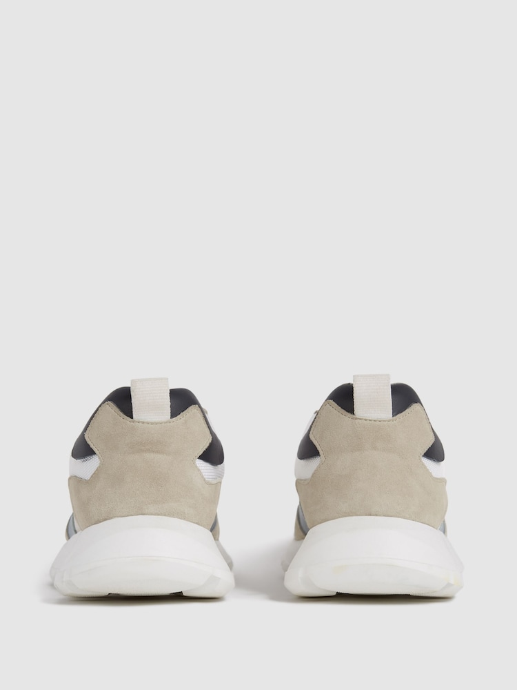 Reiss White Evo Lite Running Trainers - Image 6 of 6
