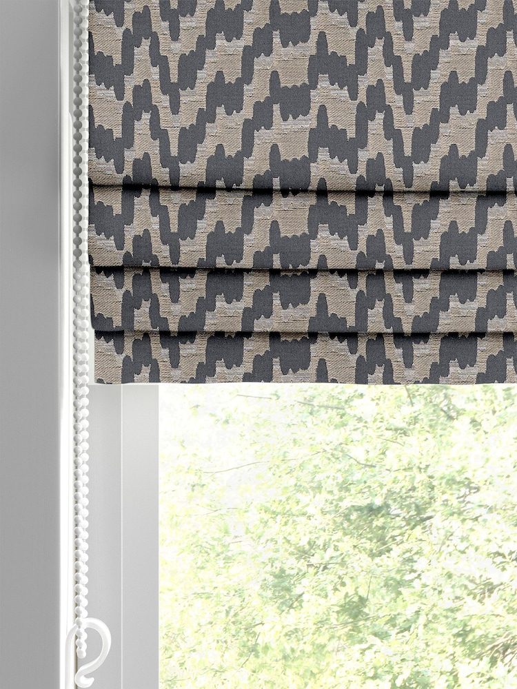 Grey Toro Made To Measure Roman Blind - Image 2 of 6