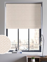 Cream Ziggy Made To Measure Roman Blind - Image 1 of 6